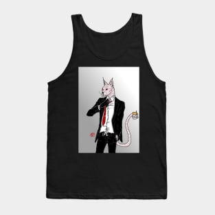 mafia cat Tank Top